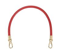 QUARKZMAN Traccia A Intrecciata Per Borsa, 21.6 Pollici Manico Sostitutivo In Pelle PU Per Borsa A Tracolla E Borsa Sotto Il Braccio (Rosso Brillante)
