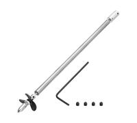 QUARKZMAN Trasmissione Con Elica E Giunto Di Accoppiamento Kit Di Assemblaggio Per Barche RC, Albero L300mm, Manicotto L25mm, Elica Tripla D36mm, Adatto Per Albero Motore Da 6 Mm.