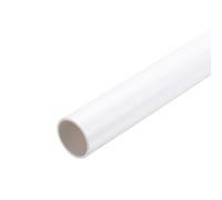 QUARKZMAN Tubi Rotondi in PVC Bianco da 1,26" 28,6mm ID 32mm OD 12" Tubo Pvc Rigido Tondo Alto Impatto per Tubo Acqua, Acquario, Vasca Pesci, Giardino Serra, Bianco