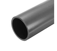 QUARKZMAN Tubi Rotondi in PVC Grigio da 3,54" 76,6mm ID 90mm OD 12" Tubo Pvc Rigido Tondo Alto Impatto per Tubo Acqua, Acquario, Vasca Pesci, Giardino Serra, Grigio