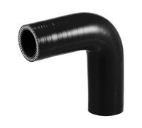 QUARKZMAN Tubo Del Refrigerante In Silicone Nero 1 Pz 30mm ID 90° Per Auto | Lunghezza 90mm Spessore 5mm Max 300°C Min -60°C Pressione 1Mpa Per Liquido Raffreddamento Olio Motore Freni Antigelo Aria