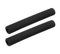 QUARKZMAN Tubo di Isolamento per Tubi in Schiuma per Supporto Maniglia 18mm ID 30mm OD 495mm Lunghezza Conservazione del Calore Nero 2pz