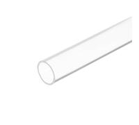 QUARKZMAN Tubo In Acrilico Trasparente Rigido Rotondo 15mm DI 18mm DE 15cm Per Lampade E Lanterne, Sistema Di Raffreddamento Ad Acqua