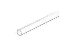 QUARKZMAN Tubo In Acrilico Trasparente Rigido Rotondo 7mm DI 10mm DE 15cm Per Lampade E Lanterne, Sistema Di Raffreddamento Ad Acqua