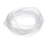 QUARKZMAN Tubo in PVC, 1,8 mm ID x 2,7 mm OD - Tubo dell'acqua in vinile trasparente da 13 piedi, tubo dell'acqua in plastica leggero flessibile per acquaponica, tubo d'aria, irrigazione
