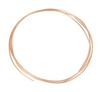 QUARKZMAN Tubo in Rame T2 0.02"ID x 5/64"OD x 5Ft, Tubo di Refrigerazione in Rame Puro al 99% Senza Saldatura, Bobina Flessibile per Sistemi HVAC, Condizionatori, Frigoriferi, Industria