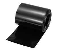 QUARKZMAN Tubo Termorestringente PVC 60mm Dia 95mm Piatto 33 Piedi (10m) Nero Kit Tubi Termorestringenti per Batteria Guaina Termorestringente Buona Isolazione per Pacco Batterie