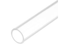 QUARKZMAN Tubo Tondo Rigido in Acrilico Trasparente 14mm ID 18mm OD 6" per Lampade e Lanterne, Sistema di Raffreddamento ad Acqua