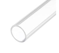QUARKZMAN Tubo Tondo Rigido in Acrilico Trasparente 18mm ID 22mm OD 6" per Lampade e Lanterne, Sistema di Raffreddamento ad Acqua