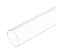 QUARKZMAN Tubo Tondo Rigido in Acrilico Trasparente 34 Mm Id 38mm Od 305mm per Lampade e Lanterne, Sistema di Raffreddamento Ad Acqua