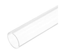 QUARKZMAN Tubo Tondo Rigido in Acrilico Trasparente 39 Mm Id 45mm Od 305mm per Lampade e Lanterne, Sistema di Raffreddamento Ad Acqua