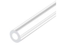 QUARKZMAN Tubo Tondo Rigido in Acrilico Trasparente 4mm ID 8mm OD 6" per Lampade e Lanterne, Sistema di Raffreddamento ad Acqua