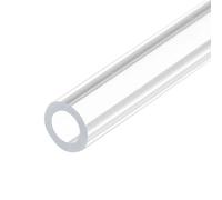 QUARKZMAN Tubo Tondo Rigido in Acrilico Trasparente 5mm ID 8mm OD 12" per Lampade e Lanterne, Sistema di Raffreddamento ad Acqua