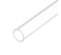 QUARKZMAN Tubo Tondo Rigido in Acrilico Trasparente 8mm ID 10mm OD 12" per Lampade e Lanterne, Sistema di Raffreddamento ad Acqua
