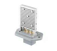 QUARKZMAN Ventilatore Motore Resistenza Adatto per Chevrolet Aveo - 1 pezzo Argento Tono Grigio