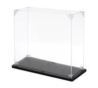QUARKZMAN Vetrina in Acrilico, 10x20x25cm Casella Visualizzazione Trasparente Assemblare Scatola Presentazione Antipolvere Organizzatore Archiviazione per Action Figure Collezione