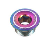 QUARKZMAN Vite di Copertura Pedivella M20 Lega di Alluminio Bullone di Fissaggio Pedivella Viti Braccio Gruppo Pedivella Tiara per Bici da Strada E Mountain Bike Colorate