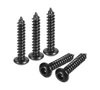 QUARKZMAN Viti Autofilettanti a Esagono Incassato, M3 x 16mm Viti in Acciaio al Carbonio, Set Viti e Dadi Acciaio al Carboni 50pz