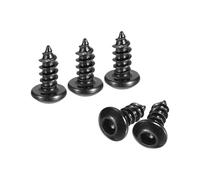 QUARKZMAN Viti Autofilettanti a Esagono Incassato, M3 x 6mm Viti in Acciaio al Carbonio, Set Viti e Dadi Acciaio al Carboni 50pz