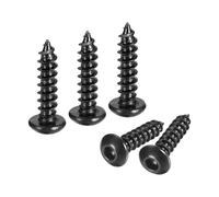 QUARKZMAN Viti Autofilettanti a Esagono Incassato, M4 x 16mm Viti in Acciaio al Carbonio, Set Viti e Dadi Acciaio al Carboni 50pz