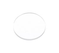QUARKZMAN Watch Crystal Glass Len 19mm Dia 1.5mm Thick Flat Round Clear Sapphire Glasses Watches Face Crystals Lens Replacement for Watchmaker Repair
