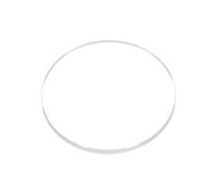 QUARKZMAN Watch Crystal Glass Len 26.5mm Dia 1.5mm Thick Flat Round Clear Sapphire Glasses Watches Face Crystals Lens Replacement for Watchmaker Repair