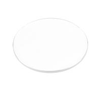 QUARKZMAN Watch Crystal Glass Len 37mm Dia 1.5mm Thick Flat Round Clear Sapphire Glasses Watches Face Crystals Lens Replacement for Watchmaker Repair