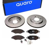 Quaro Dischi Freno + Pastiglie Anteriori per Citroën Xsara N1 N3 Peugeot 206