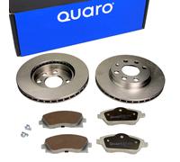 Quaro Dischi Freno + Pastiglie Anteriori per Opel Corsa C X01 +