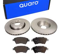 Quaro Dischi Freno + Pastiglie Anteriori per Renault Kangoo Megane II Scenic