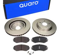 Quaro Dischi Freno + Pastiglie Anteriori per Suzuki Grant Vitara II JT Td XL7