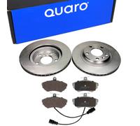 Quaro Dischi Freno Pastiglie Freni Anteriori per Audi A4 8EC 8E2 8D2 VW Passat