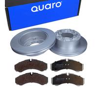 Quaro Dischi Freno + Pastiglie Freni Posteriori per Iveco II III IV V VI