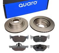 Quaro Dischi Freno + Pastiglie Posteriore per BMW 1er E87 E81 3er E90/91/92/93