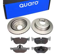 Quaro Dischi Freno + Pastiglie Posteriore per BMW 1er E87 E81 3er E90 E91 E93
