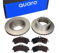 Quaro Dischi Freno + Pastiglie Posteriori per Mercedes 4.6T 5T Crafter 30-50