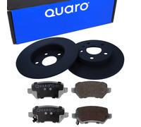 Quaro Dischi Freno + Pastiglie Posteriori per Opel Astra G H Meriva B Zafira