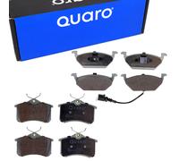 Quaro Pastiglie Set Anteriore Posteriore per Audi A3 Seat Skoda VW Golf IV VI