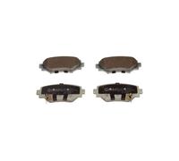 QUARO QP1609 Pastiglie freno posteriore per Mazda 3