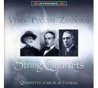Quart. Archi Venezia - String Quartets - Zandonai-Verdi-Pu