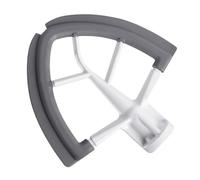 Quart Flat Beater Paddle - Attacco per frusta in silicone flessibile, bordi in silicone, accessorio per miscelatore, accessorio per mixer da cucina, utensili da cucina e cottura