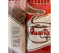 Caffè Quarta La Rossa macinato. N. 6 confezioni da 250 g. Caffè italiano pugliese salentino prodotto e confezionato in Salento. Original Italian coffee made in Salento Apulia.