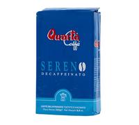 QUARTA Caffè Miscela SERENO Decaffeinato, Macinato, 250g, Corpo Pieno, Dolcezza Delicata