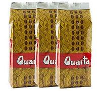 QUARTA Caffè STUOIA macinato MISCELA dal piacere rotondo e deciso 250gr - 3 confezioni Fine blend di caffè processato in Salento, Puglia, Italia