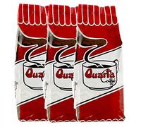 QUARTA Caffè varietà ROSSA in GRANI - Caffè ARABICA E ROBUSTA 250gr Aroma deciso ed energico - 3 confezioni da 250gr