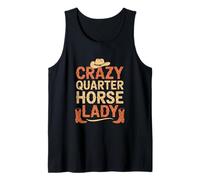Quarter Horse Crazy Quarter Horse Lady Equestre Canotta
