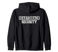 Quarterback Security Divertente Calcio Offensivo Lineman Felpa con Cappuccio