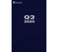 Quarterly Planner - Q3/2025: Your personal companion for the next three months.