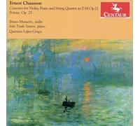 Quarteto Lopes-Graca Cto for Violin / Piano & String Quartet in D Major (CD)