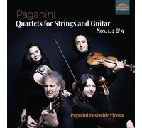 Nicolo Paganini Paganini: Quartets for Strings and Guitar, Nos. 1, 2 & 9 (CD)